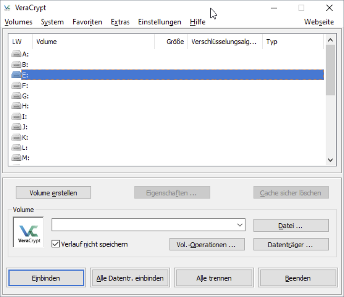 VeraCrypt preview